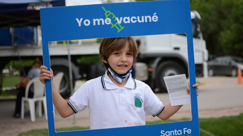 La Provincia confirmó que 404.788 niños y niñas ya recibieron la primera inyección. (Gobierno de Santa Fe)