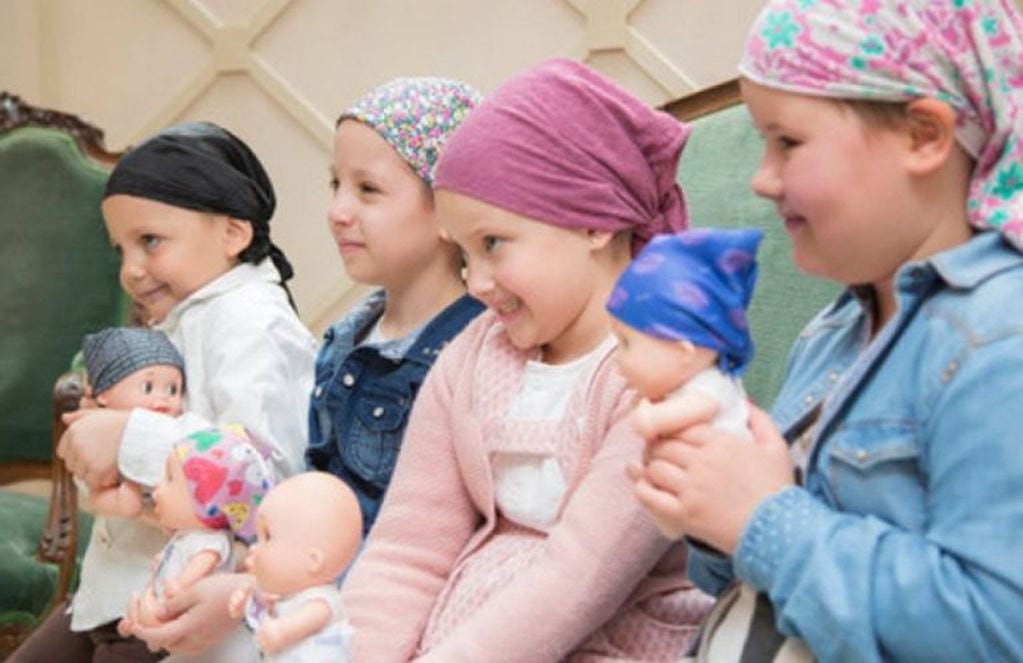 Los turbantes y pelucas son muy bien recibidos por los niños que tienen diagnóstico de cáncer.