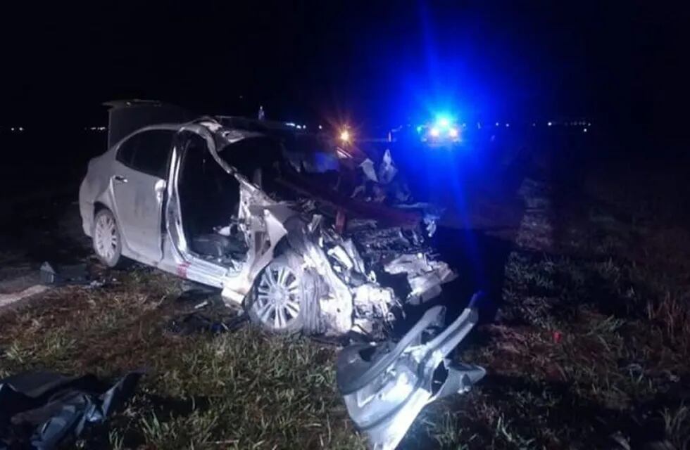 Un joven murió en un accidente en la ruta 94, cerca de  Carmen. (Leguas)
