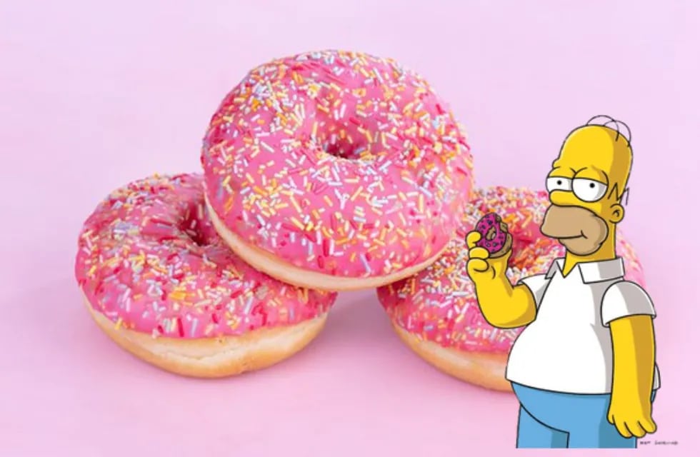Dona al estilo Homero Simpson.