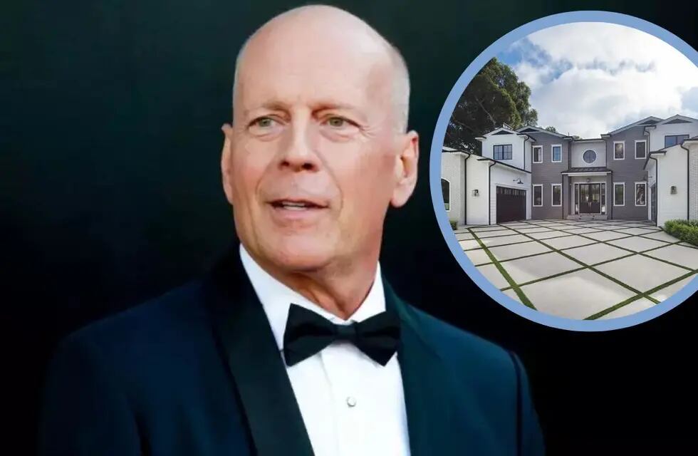 Cinco baños, pileta interior y hasta un cine privado: así es la mansión de Bruce Willis en California.
