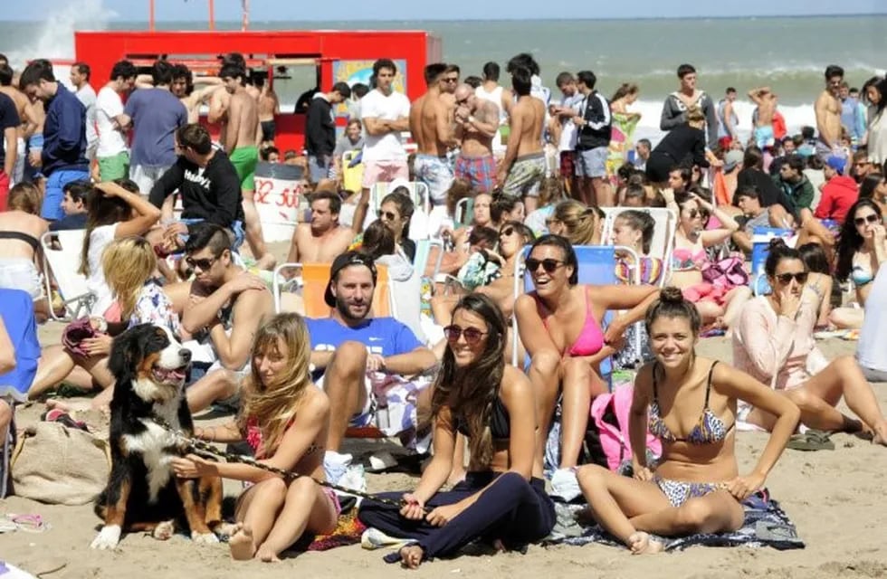 Las playas de Mar del Plata tienen la mayor cantidad de reservas del país (Foto: Ámbito)
