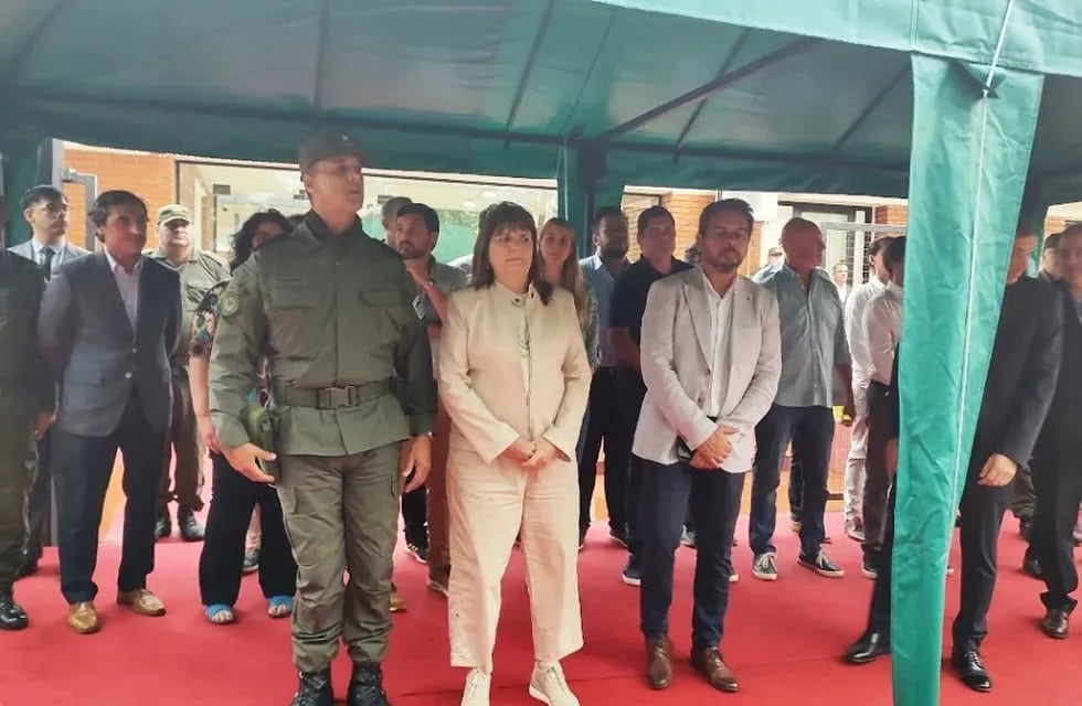 Patricia Bullrich dejó inaugurado el Centro de Análisis de Inteligencia de Gendarmería Nacional en Puerto Iguazú.