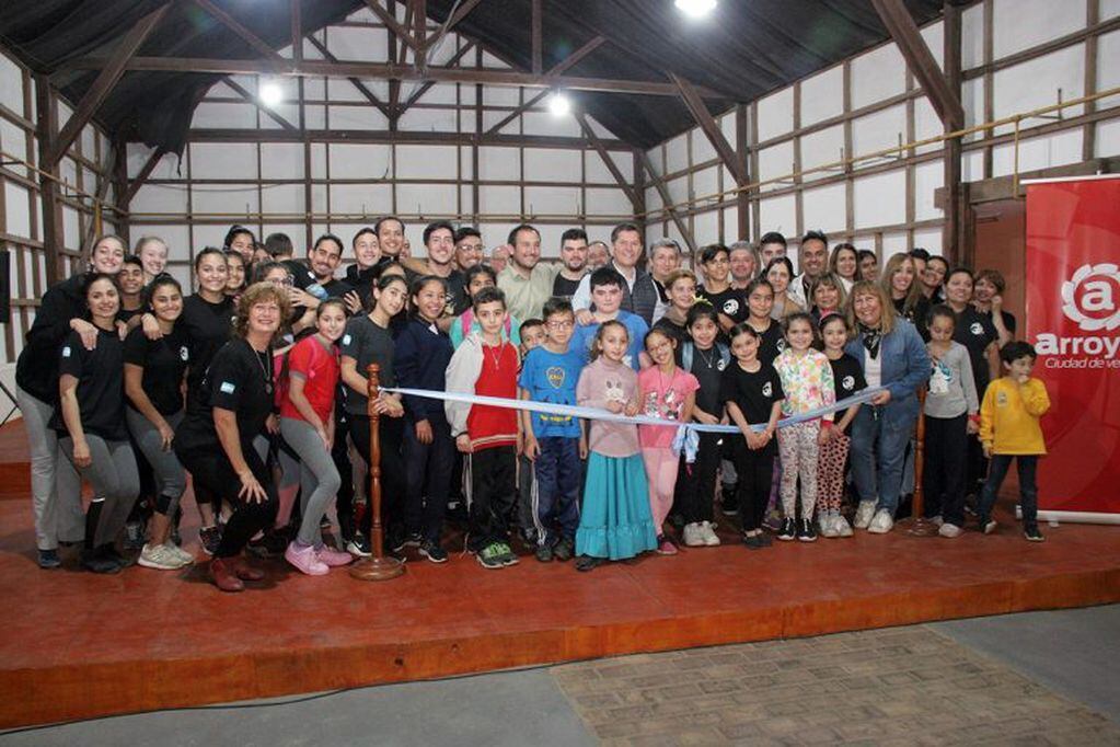 Nueva sala de baile para folclore en Arroyito