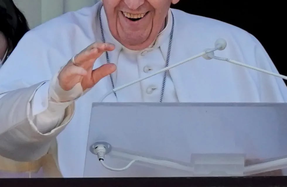 Reapareció el papa Francisco. (AP)