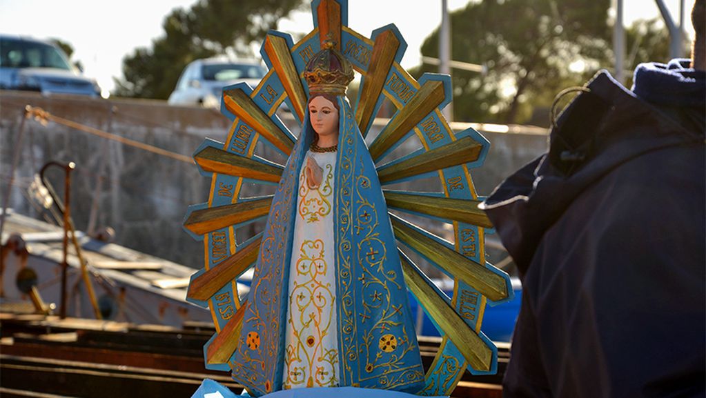 Procesión náutica por el Día de Nuestra Señora de Luján