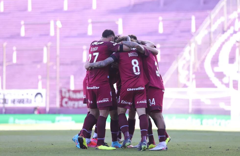 Lanús venció a San Lorenzo 2 a 0. Foto: @ClubLanus