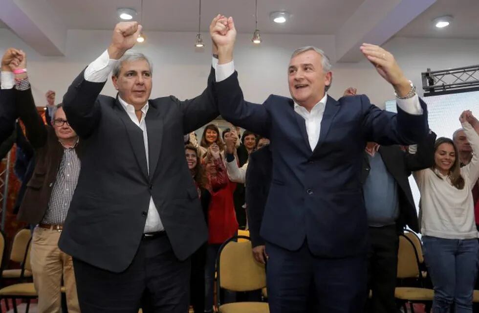 Carlos Haquim y Gerardo Morales, candidatos del Frente Cambia Jujuy