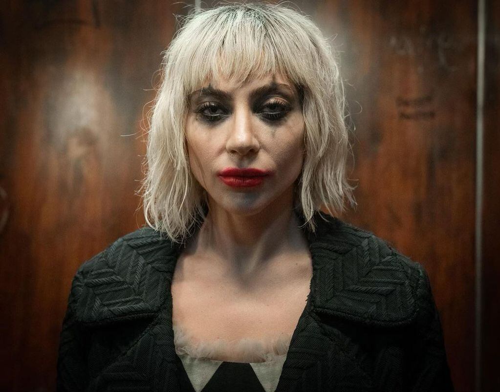 Lady Gaga como Harley Quinn.