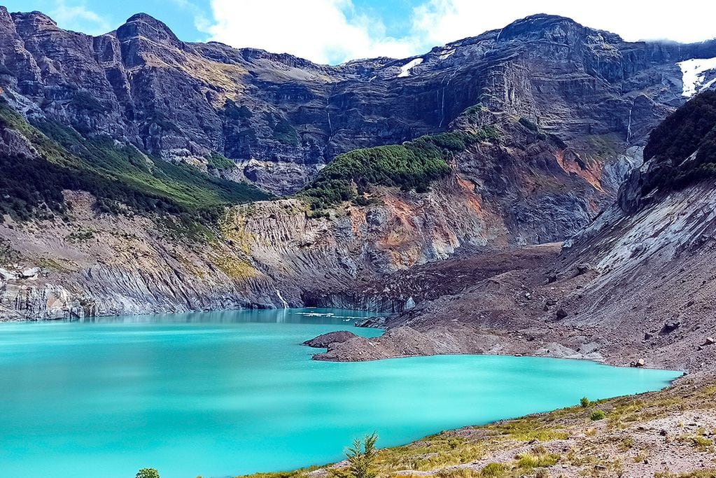 Cerro Tronador en Bariloche. El sur argentino es uno de los destinos elegidos para disfrutar del otoño. Foto: Luciana Taborda