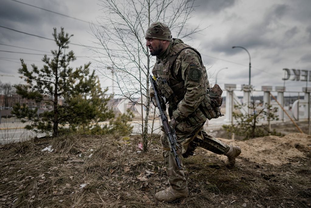 Los soldados ucranianos se enfrentan a un grupo de élite que tiene acciones militares en Siria y África, entre otros. 