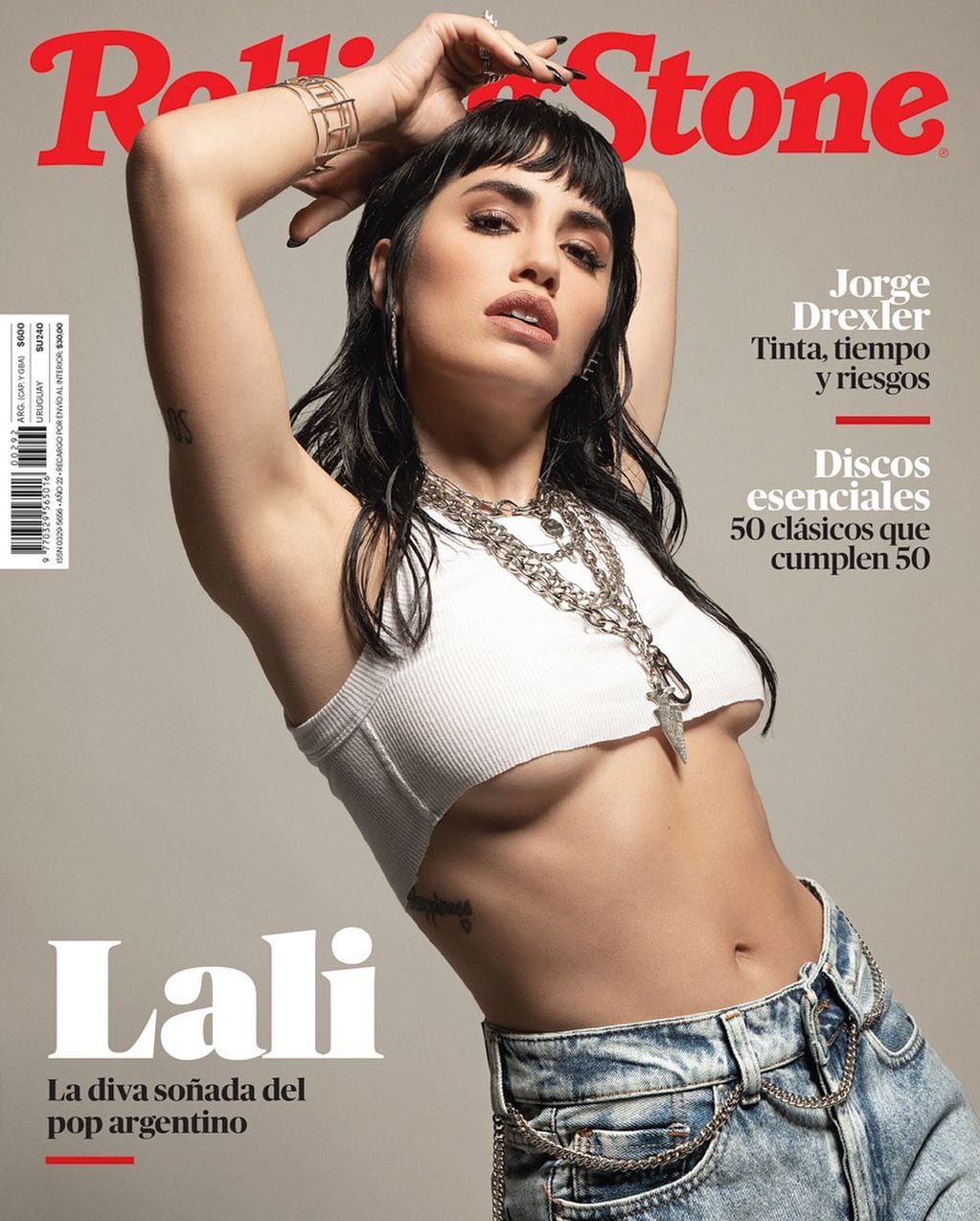 Lali Espósito es la portada de Rollingstone.
