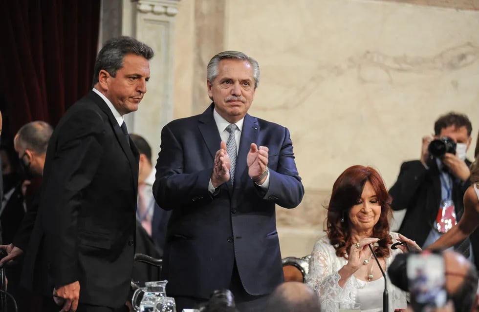 Alberto Fernández busca una reunión con Cristina Kirchner, que ve a Sergio Massa como el mejor candidato. 
Foto Federico Lopez Claro