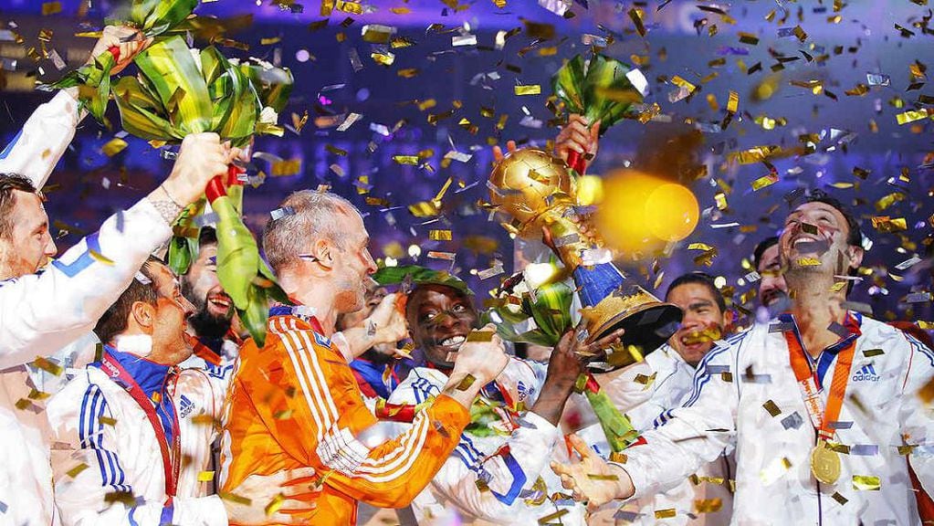 El mejor final. Francia se quedó con el oro en el Mundial de Qatar y alcanzó su quinto título ecuménico. Era el gran favorito a festejar ayer en el estadio Lusail. (Foto: Prensa Qatar 2015)