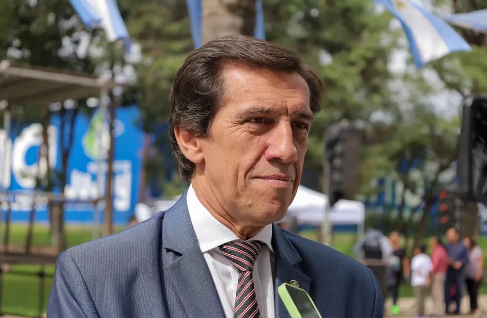 Carlos Sadir, candidato a gobernador de Jujuy por el frente Cambia Jujuy.