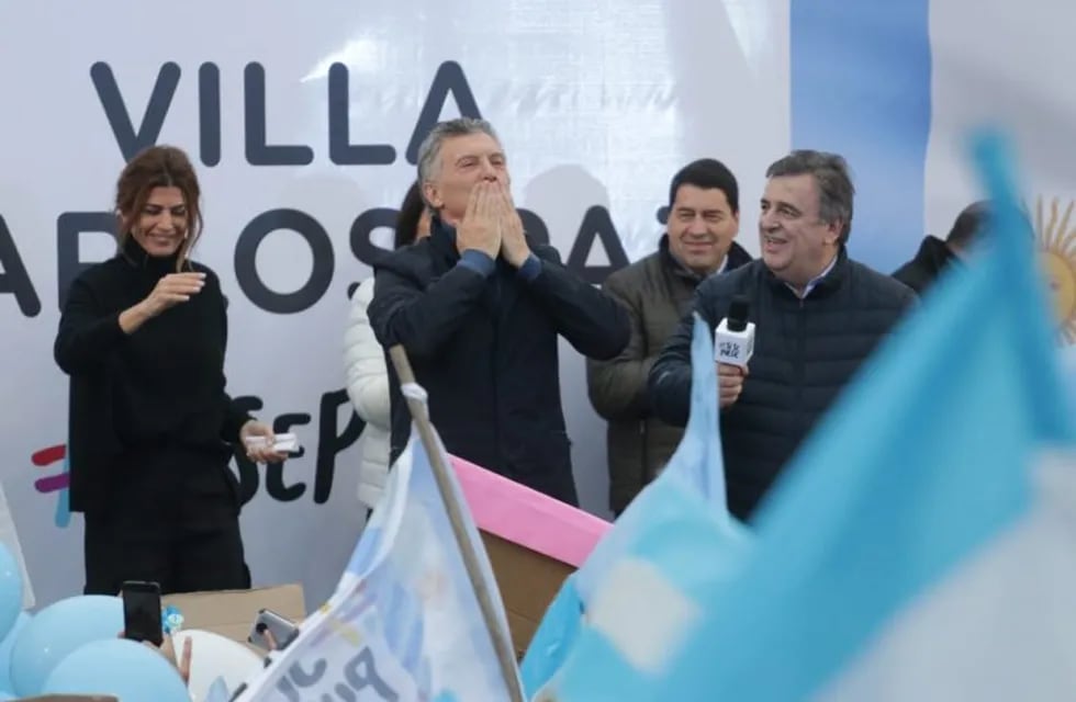 Mauricio Macri en Carlos Paz.