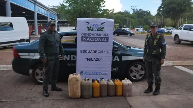 Puerto Iguazú: frustran contrabando de varias mercaderías