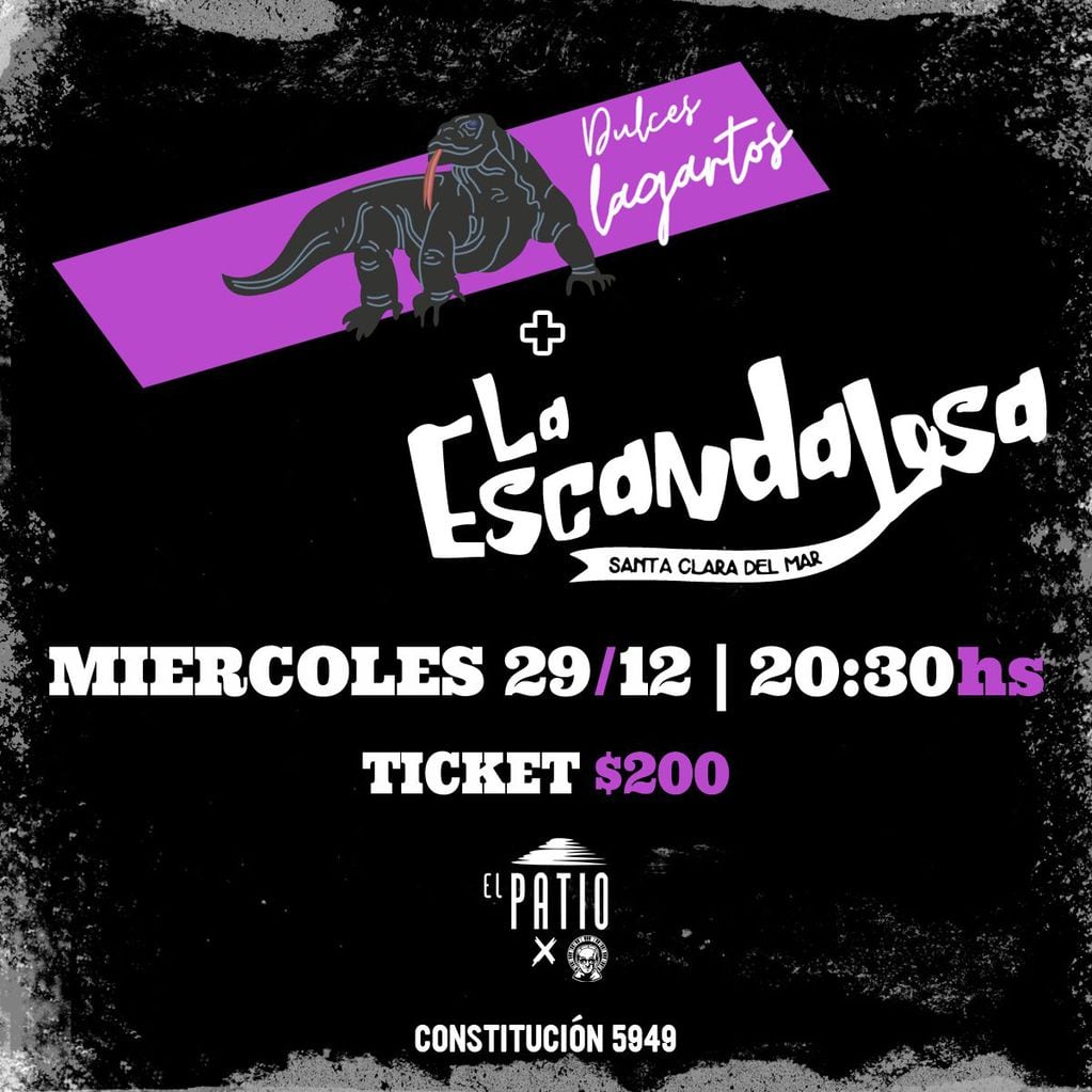 Se presentarán este miércoles desde las 20.30 en El Patio, de Constitución 5949.