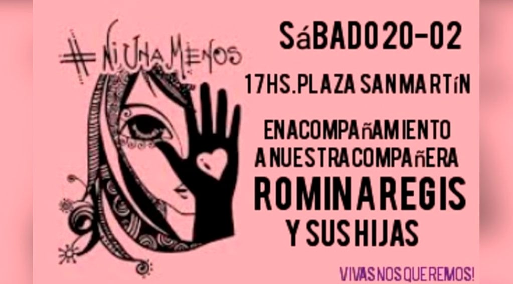 Militantes sociales harán una marcha este sábado para acompañar el pedido de Romina 