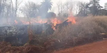 Bomberos Voluntarios de la zona Norte provincial no dan abasto ante incendios forestales