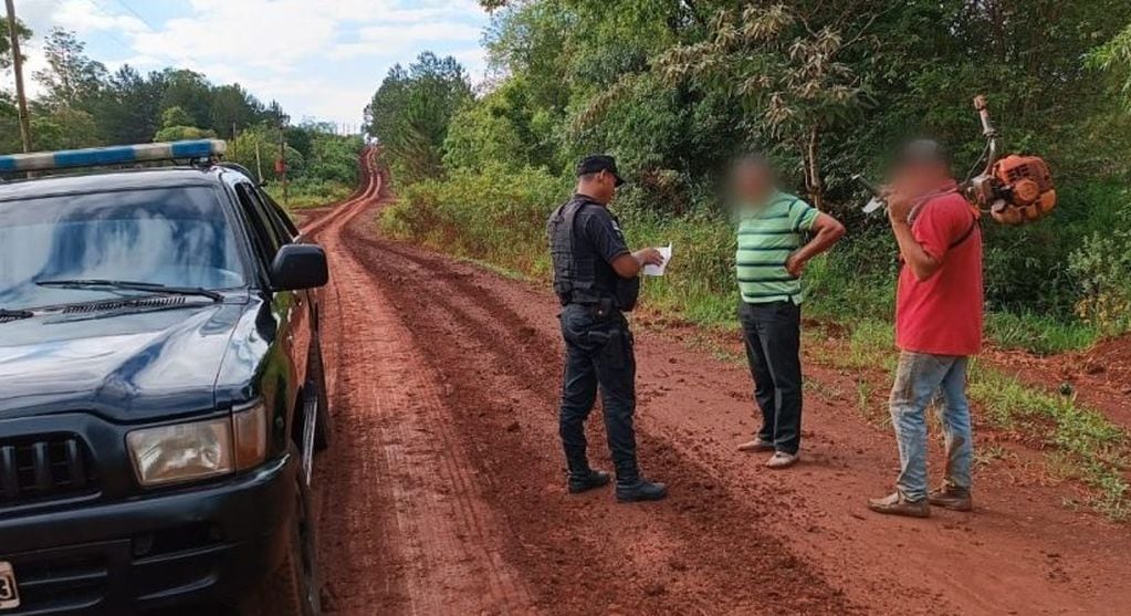 Operativos de seguridad en Guaraní y zonas aledañas.
