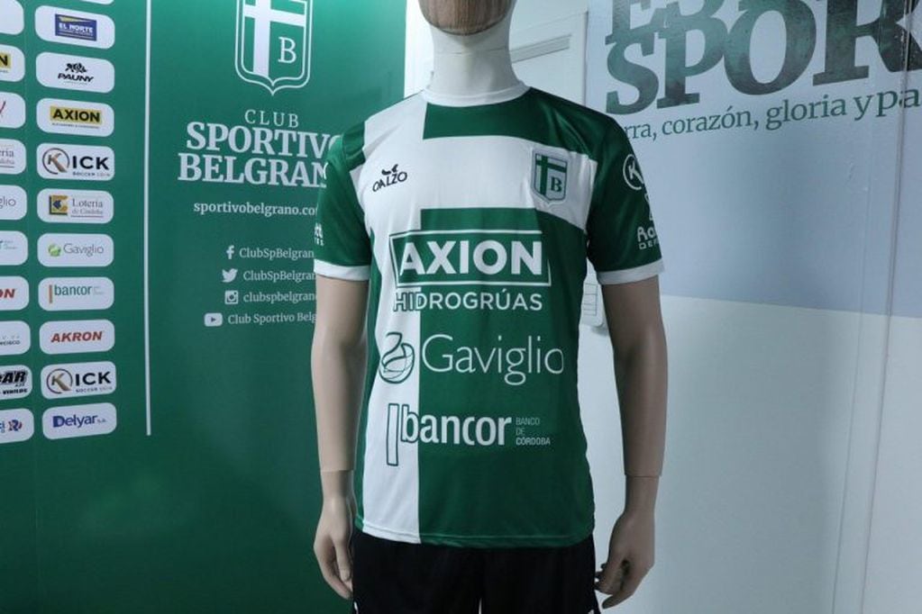 Sportivo Belgrano presentó su nueva camiseta
