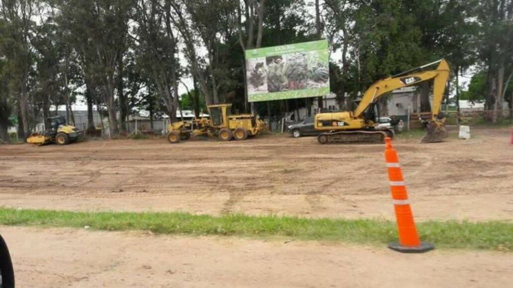 Comenzó la construcción de la Autovía en Corrientes. (Foto: El Litoral)