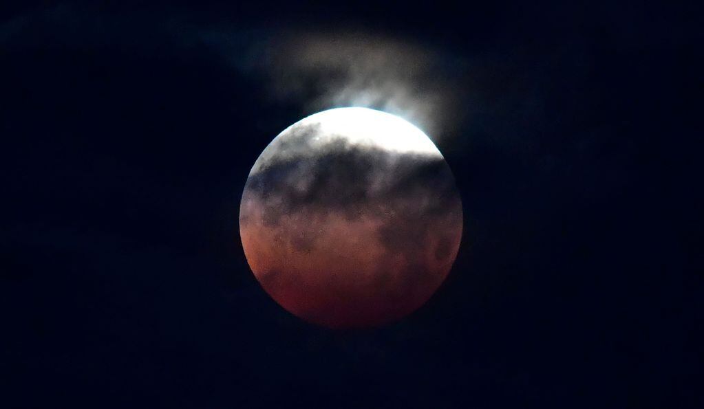 Luna de Sangre en Santa Monica, California