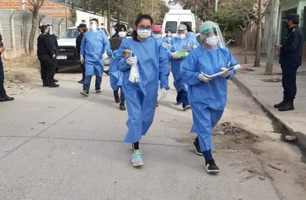 Personal de Salud recorre barrios de Jujuy