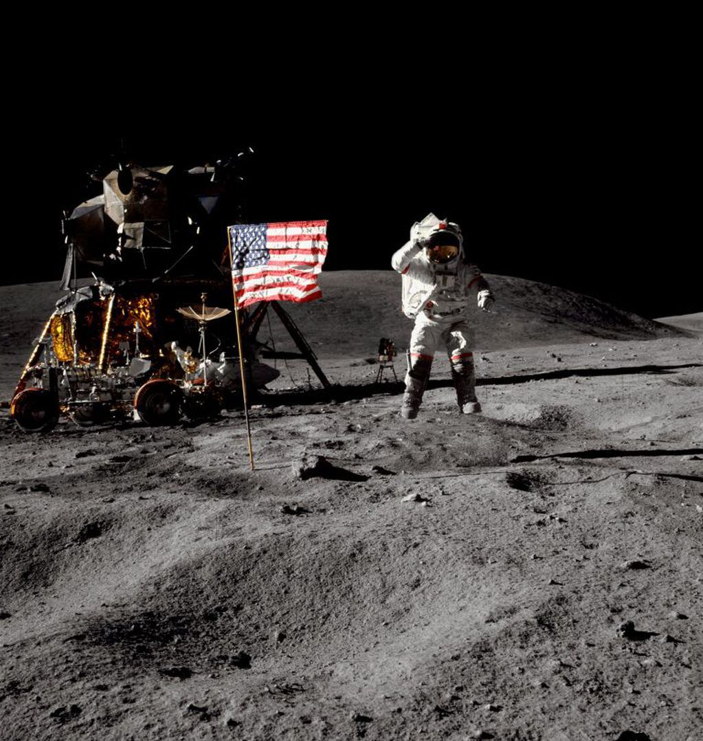 Han pasado 45 años desde la última vez que el hombre pisó la Luna. Hoy, la NASA tiene objetivos más ambiciosos. (NASA)