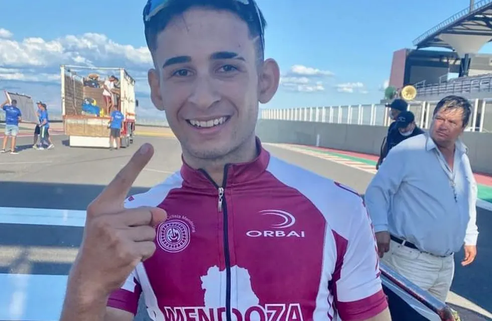El mendocino Ramiro Castro se consagró campeón Argentino Junior de ciclismo de ruta, con 17 años.