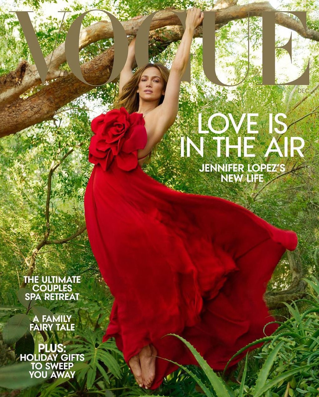 Jennifer López en la portada de Vogue