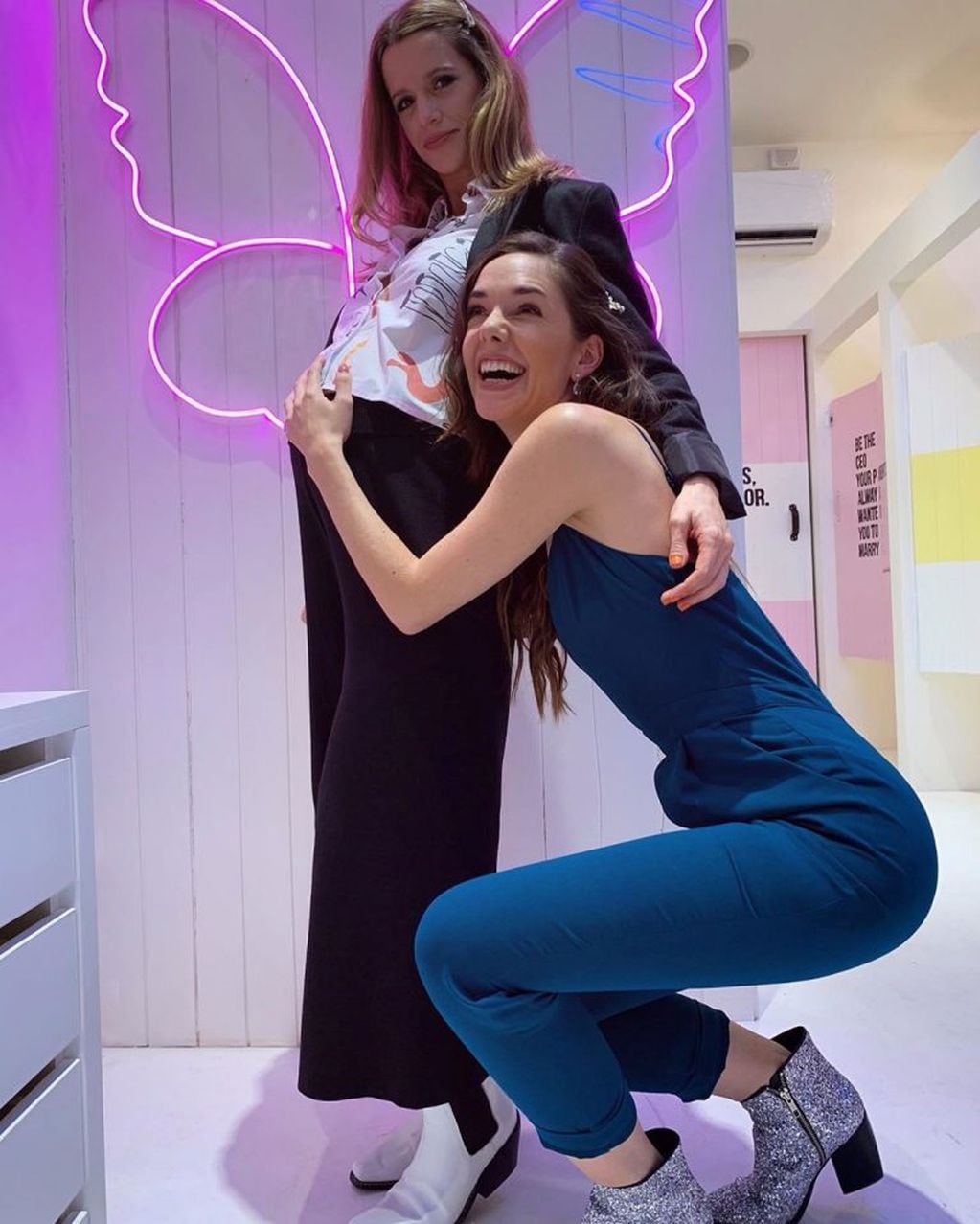 Violeta Urtizberea y Julieta Nair Calvo (Instagram)