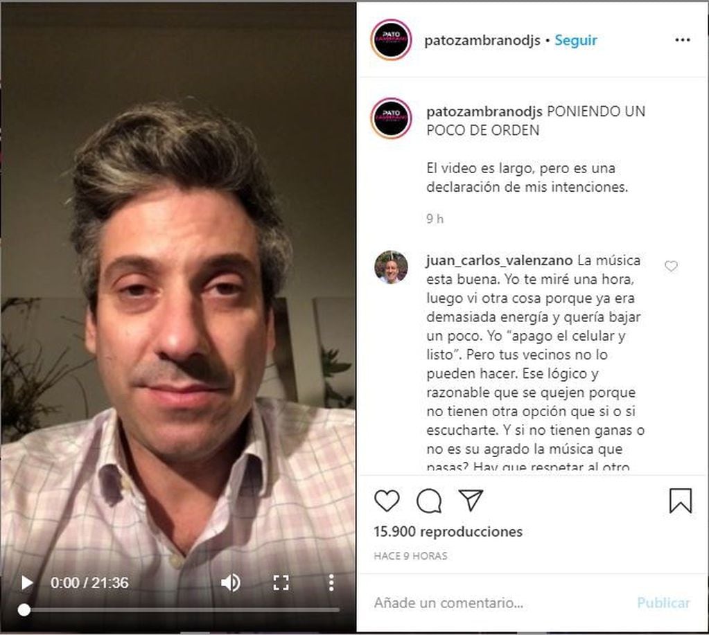 Pato Zambrano (Instagram)