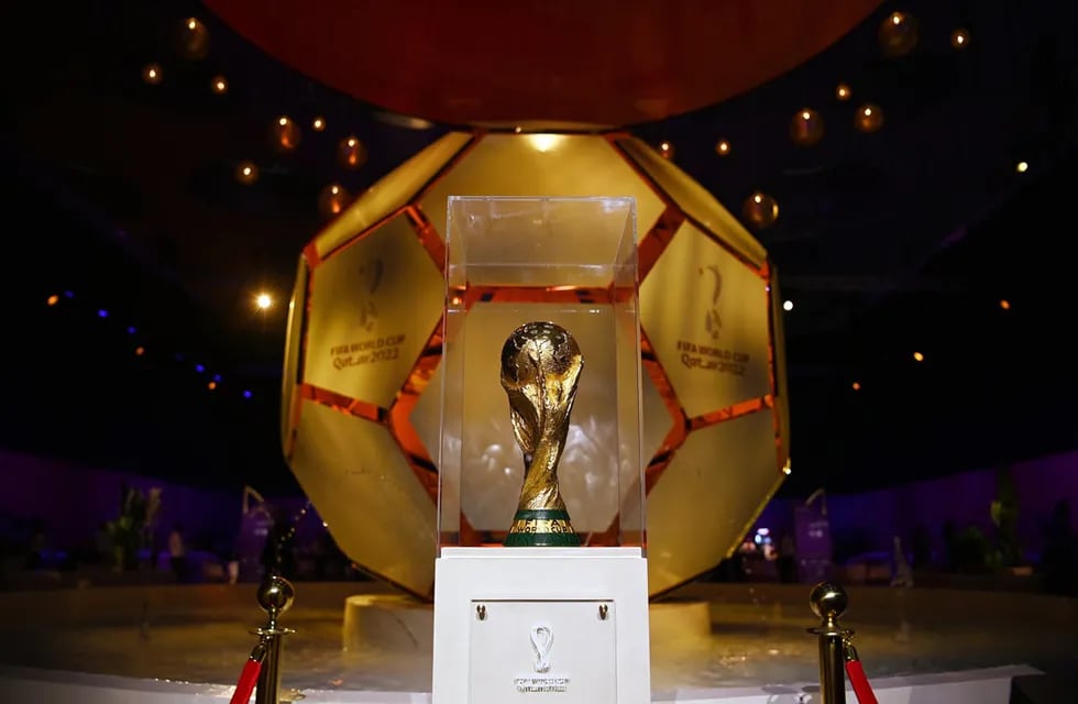 La Copa del Mundo, el trofeo que todos querrán ganar en el próximo Mundial de Qatar 2022.