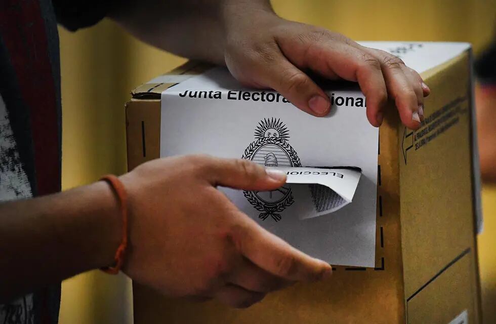 Las elecciones PASO en Mendoza.
Foto José Gutierrez