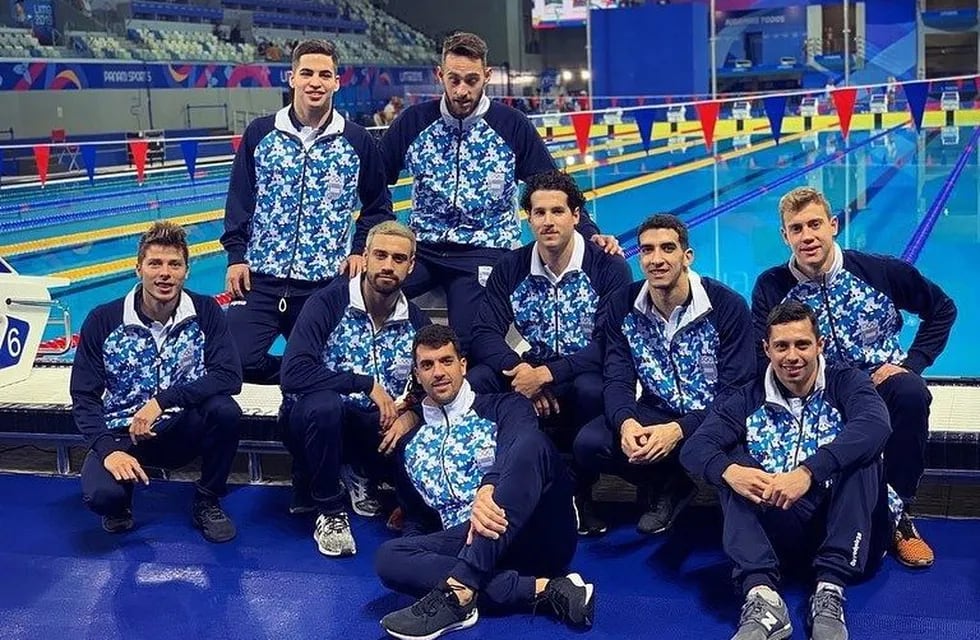 Santiago Grassi durante los Juegos Panamericanos de Lima 2019. (Instagram)
