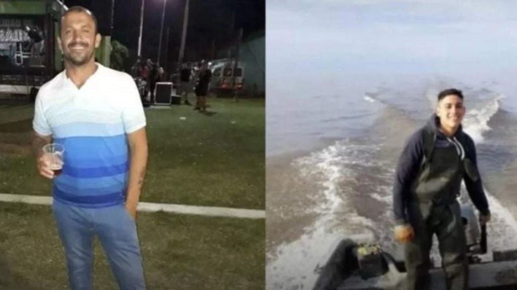 Amadeo Martínez y Franco Soria, los pescadores desaparecidos el pasado 2 de agosto (web).