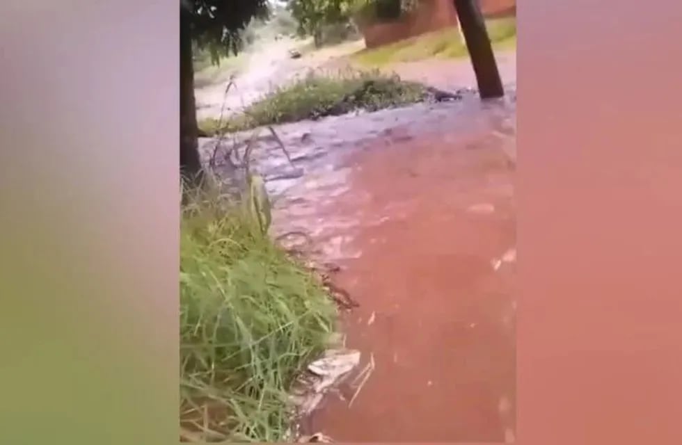 Se registraron inundaciones en zonas costeras tras las abundantes lluvias en Misiones.