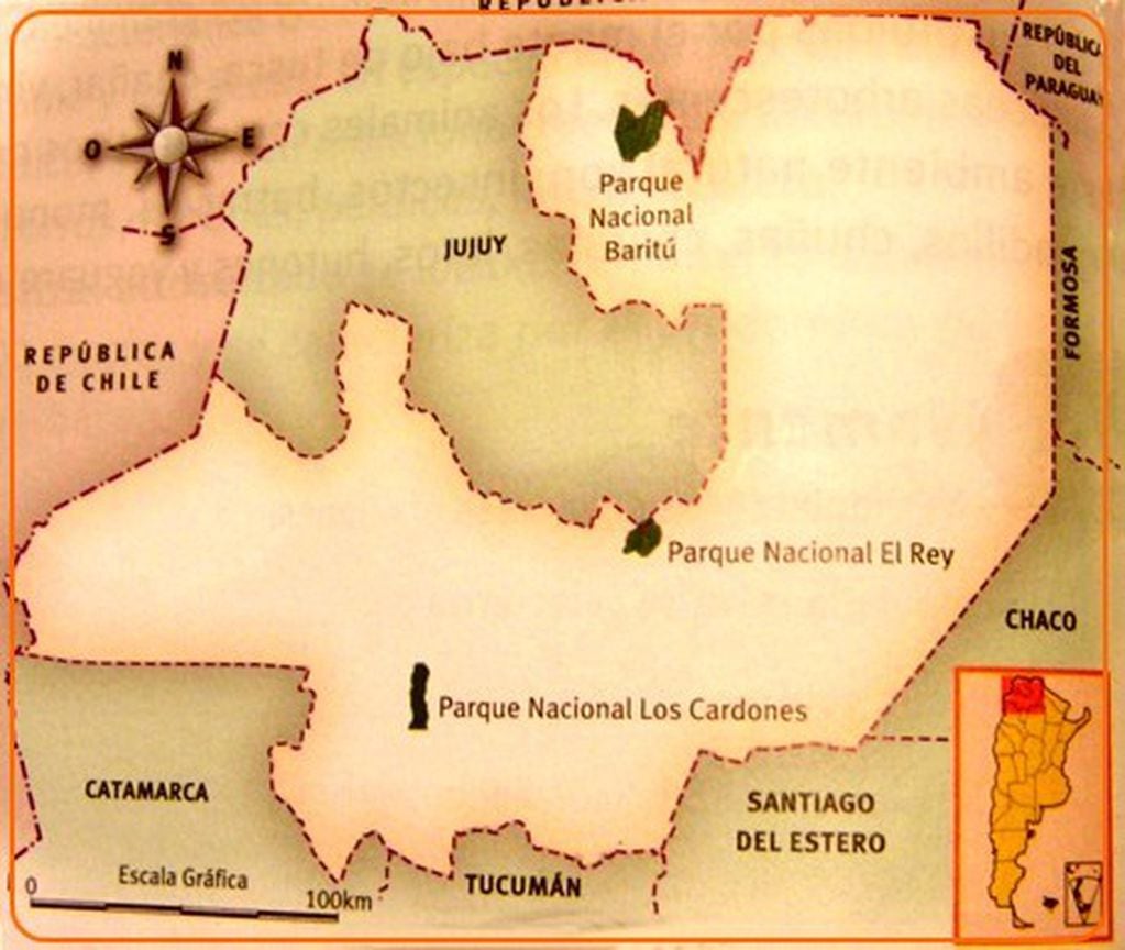 Parques Nacionales de Salta.