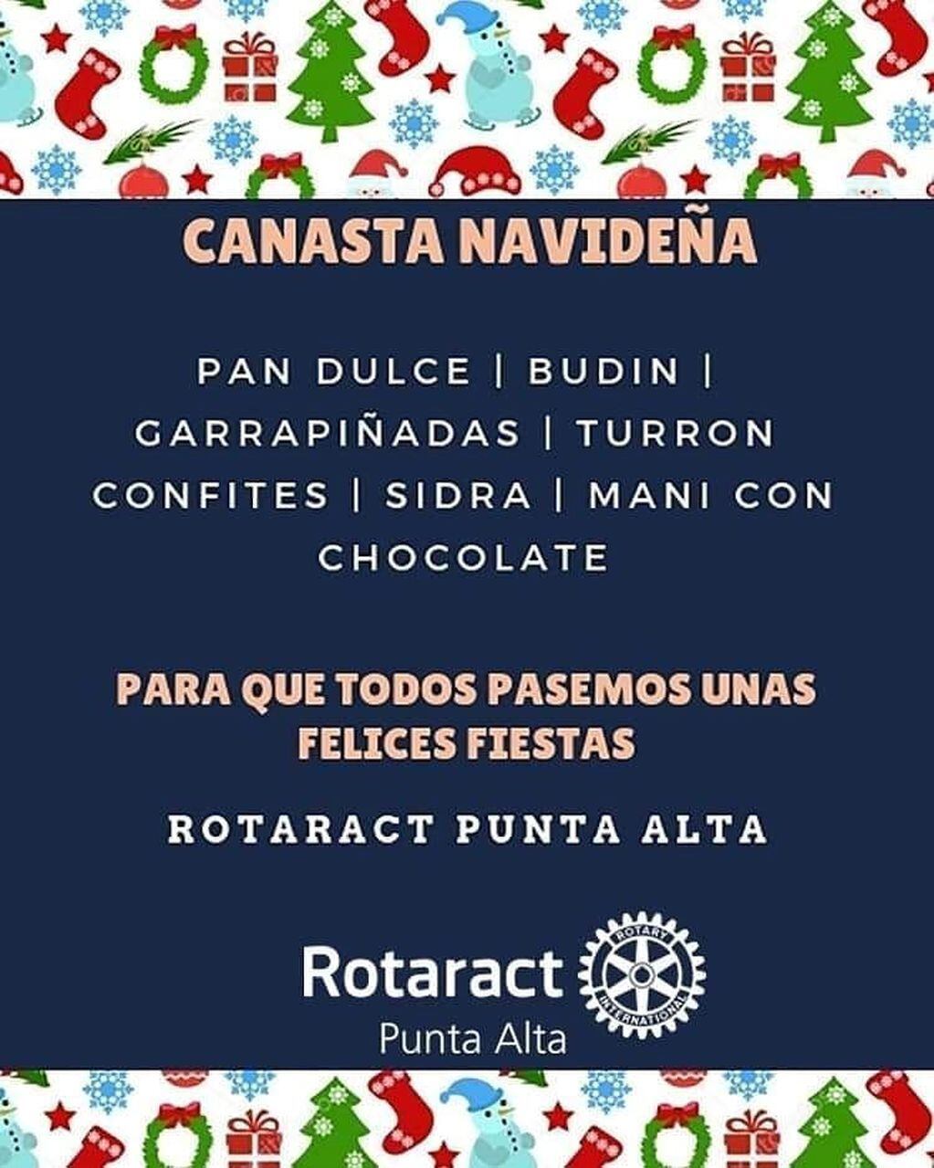 "Familias Solidarias" campaña de Rotaract Punta Alta