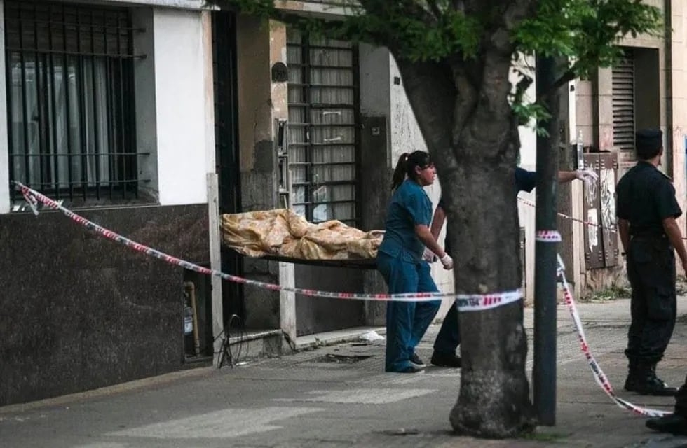 Femicidio en La Plata.