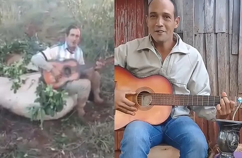 Talento misionero: Jairo Camacho, el tarefero cantor