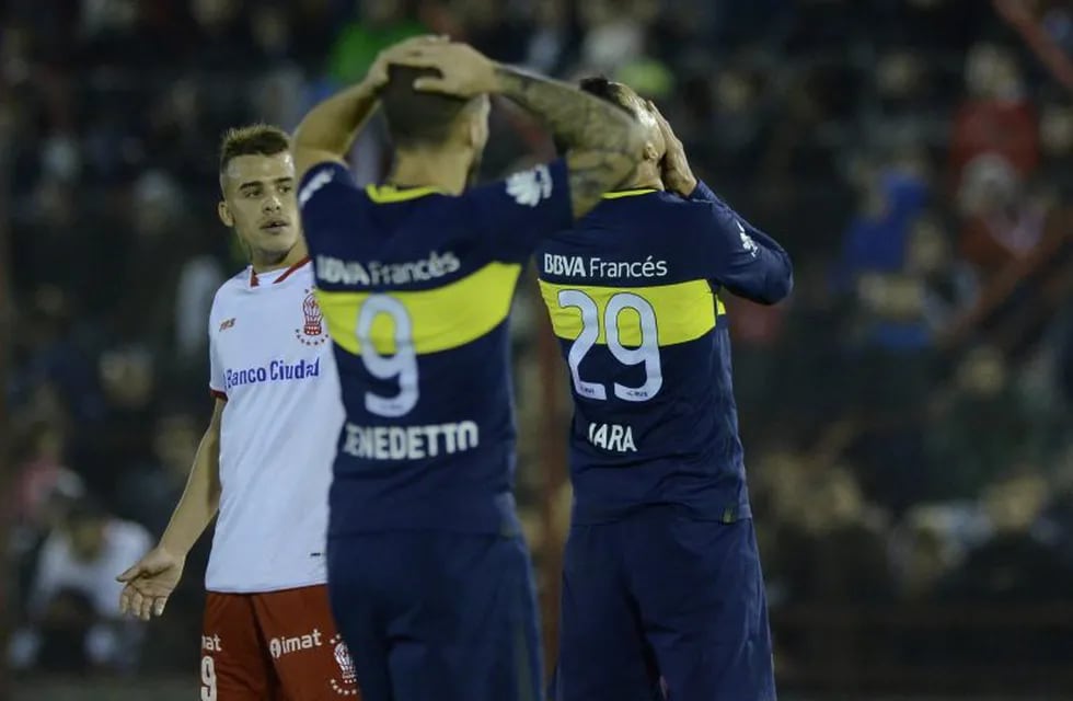 DYN323, BUENOS AIRES 27/05/2017, HURACAN VS BOCA. FOTO: DYN/JAVIER BRUSCO.