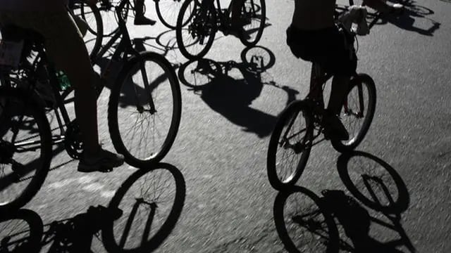 Bicicleteada en Pérez: “Pedaleamos por nuestra salud”
