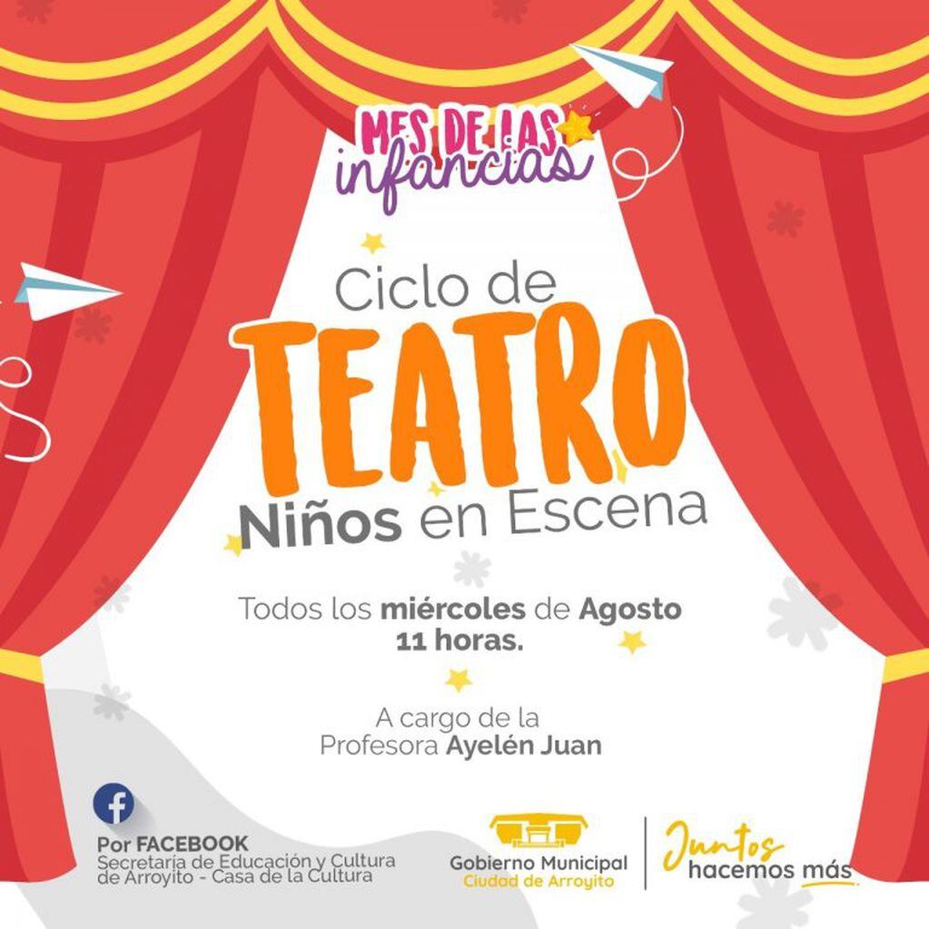 Teatros para niños con la Profesora Ayelen Juan