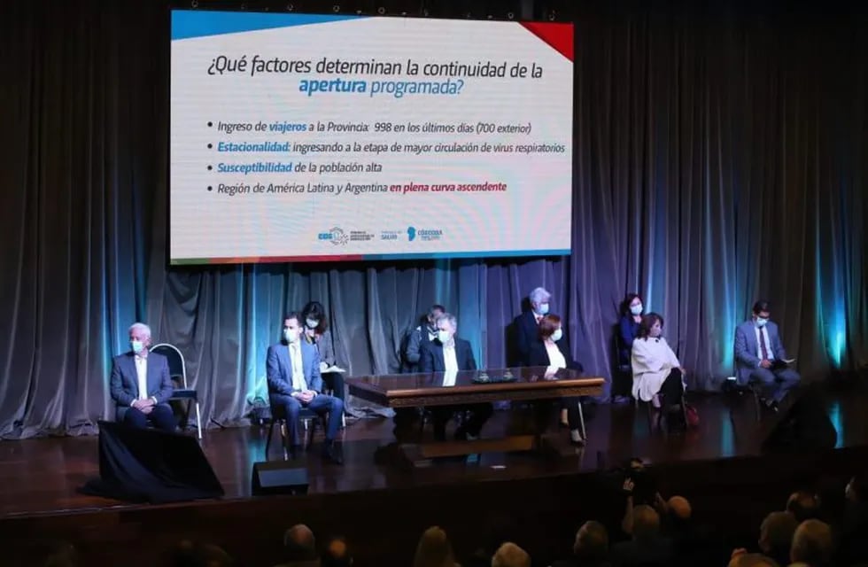 Conferencia Schiaretti. Presentación del Informe epidemiológico provincial.
