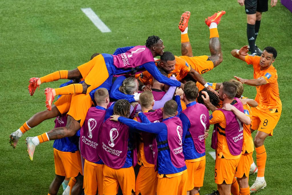 Países Bajos, a cuartos de final del Mundial Qatar 2022. (AP)