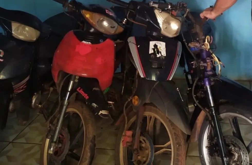 Puerto Iguazú: 4 motocicletas denunciadas por robo fueron recuperadas