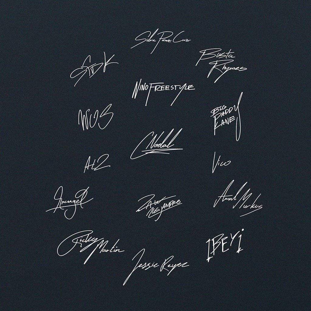 Los 15 artistas colaboradores en el álbum Las letras ya no importan de Residente.